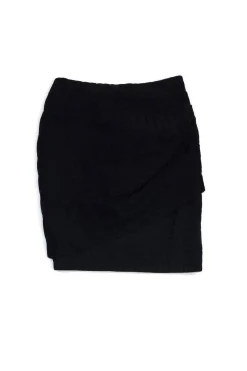 Zac Posen - Black Textured Skirt Sz 4