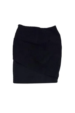 Zac Posen - Black Textured Skirt Sz 4