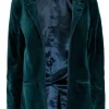 Zadig & Voltaire - Green Velour Blazer Size L Blazer