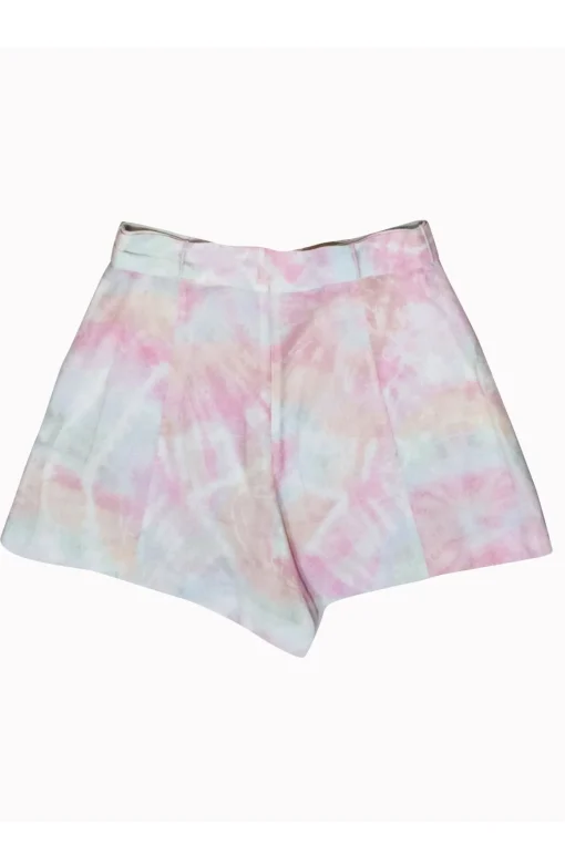 Zimmermann - Blush Pastel Tie Dye Shorts Sz 8